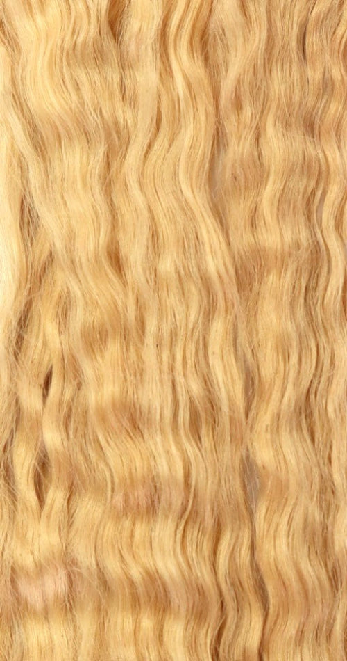 Wavy Curl Blonde Premium Mohair Locks